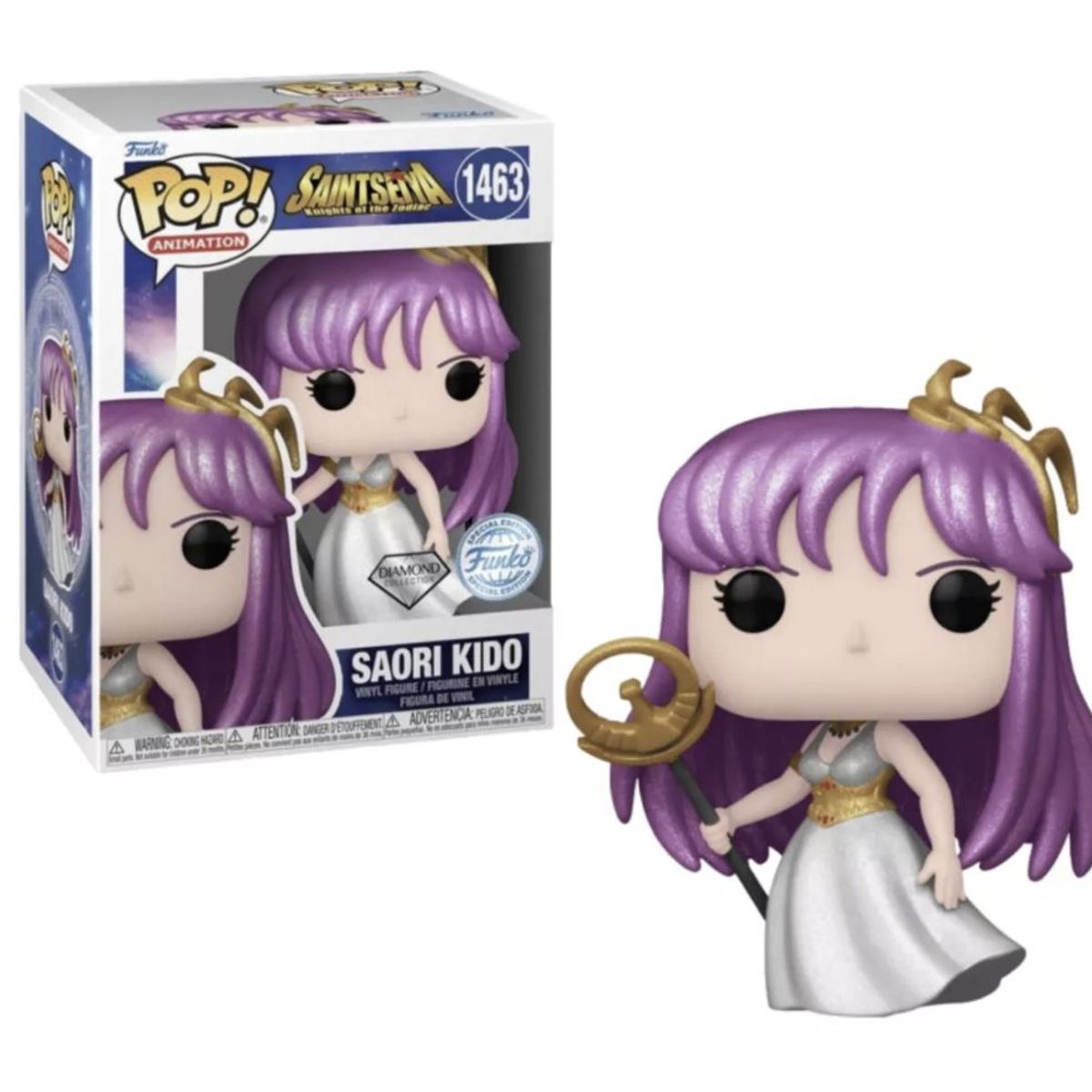 FUNKO - Saori Kido Diamond Funko Pop 1463 Saint Seiya