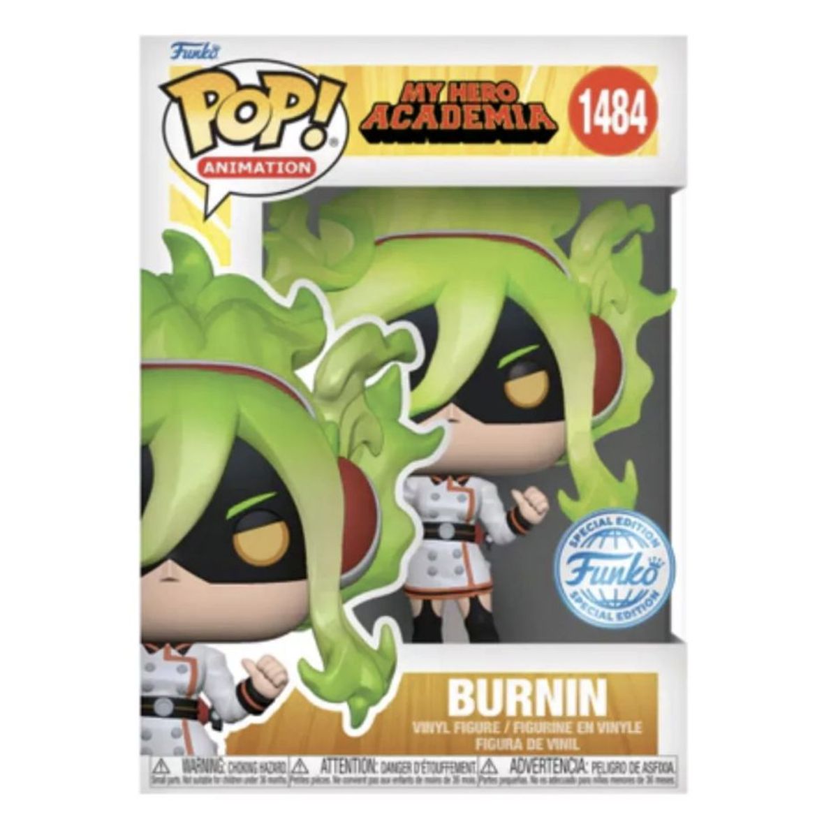 FUNKO - Burnin Funko Pop 1484 My Hero Academia Exclusivo