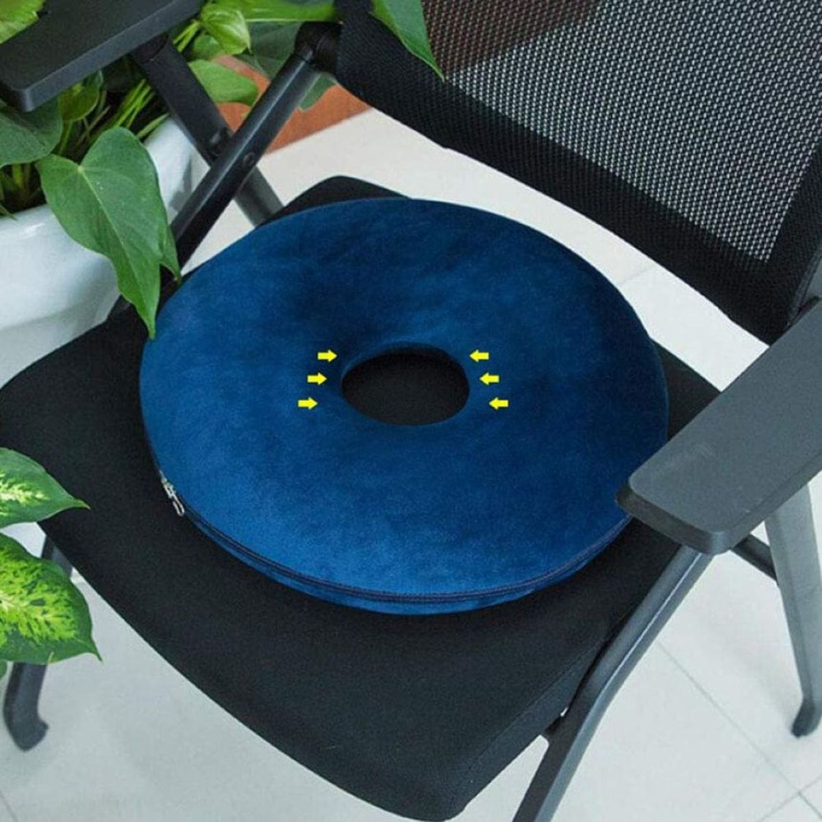 GENERICO - Cojín Picarón Viscoelástico con Gel y Funda