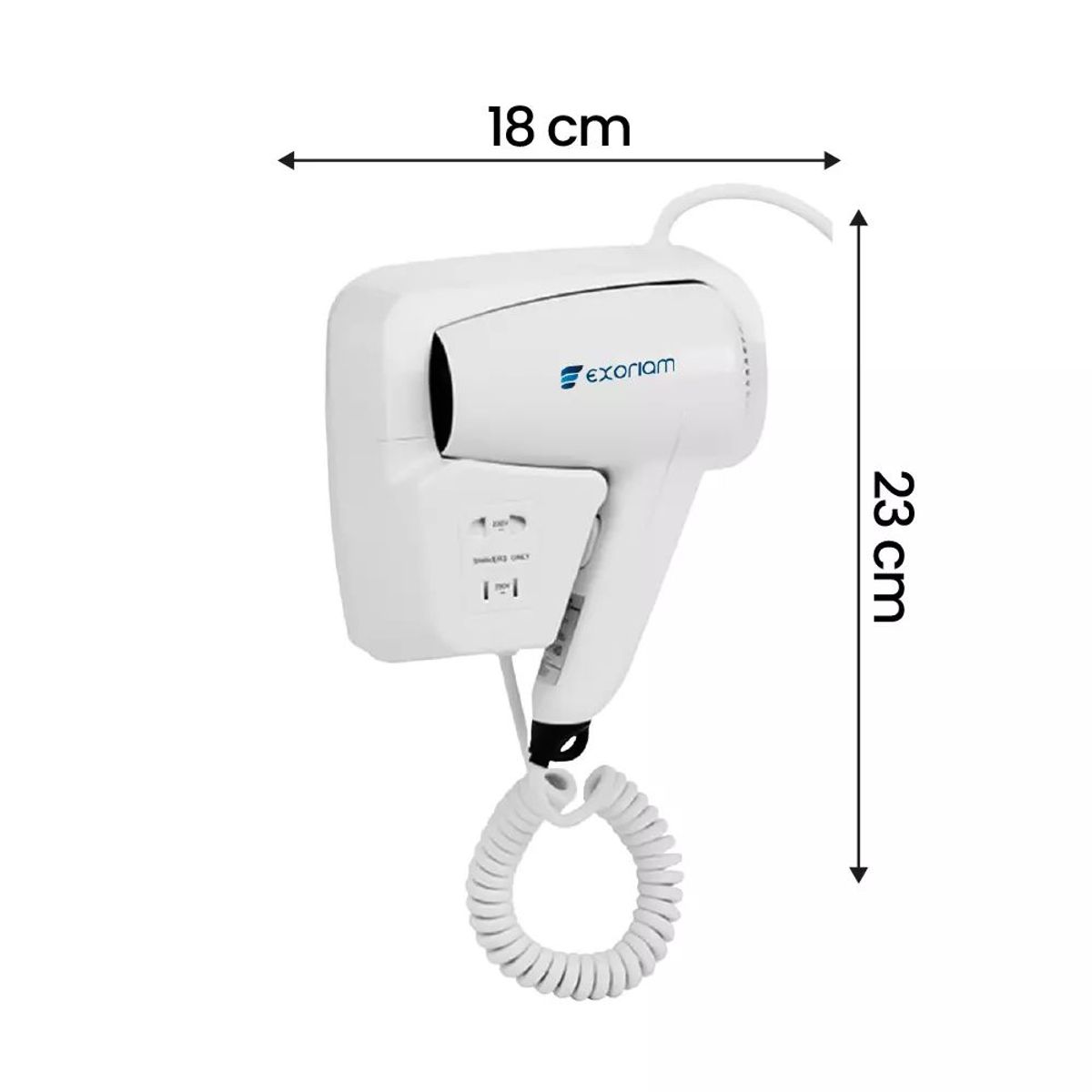 EXORIAM - Secador de Cabello a Pared A1