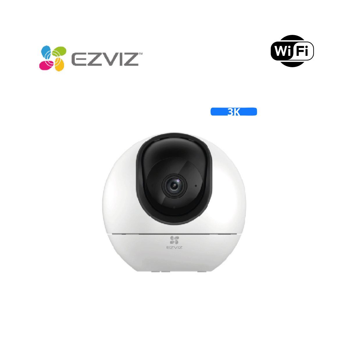 EZVIZ - Cámara De Seguridad Inteligente Para Interiores CS-H6 3K Ezviz