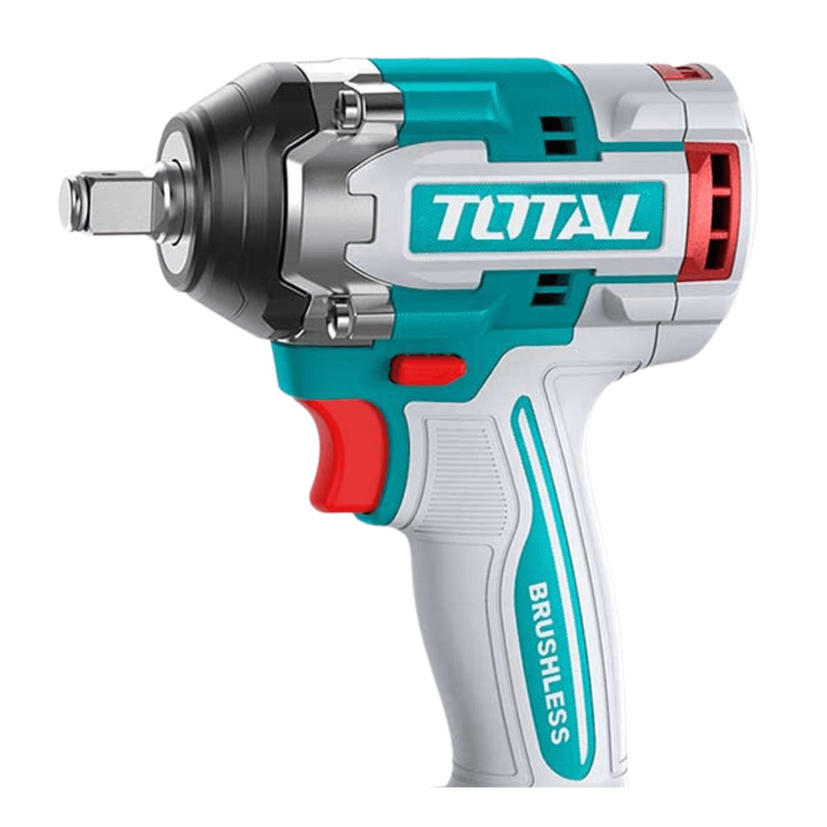 TOTAL TOOLS - Llave de impacto 500nm 2 baterias 4ah Total