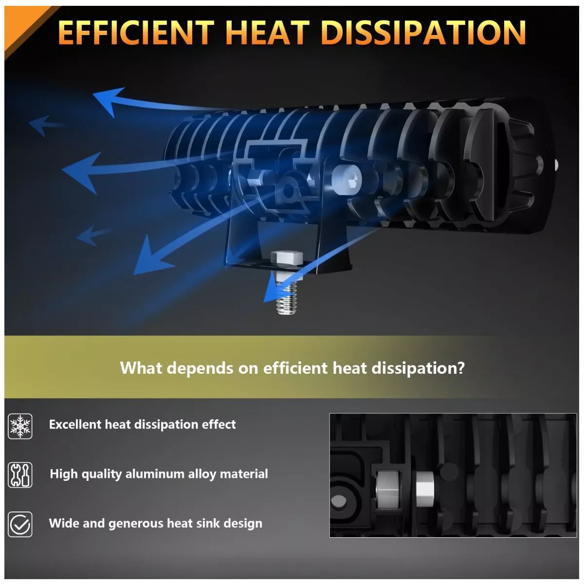 GENERICO - Faros Auxiliares Luces Diurnas Led 120w Para Auto Moto 2pcs