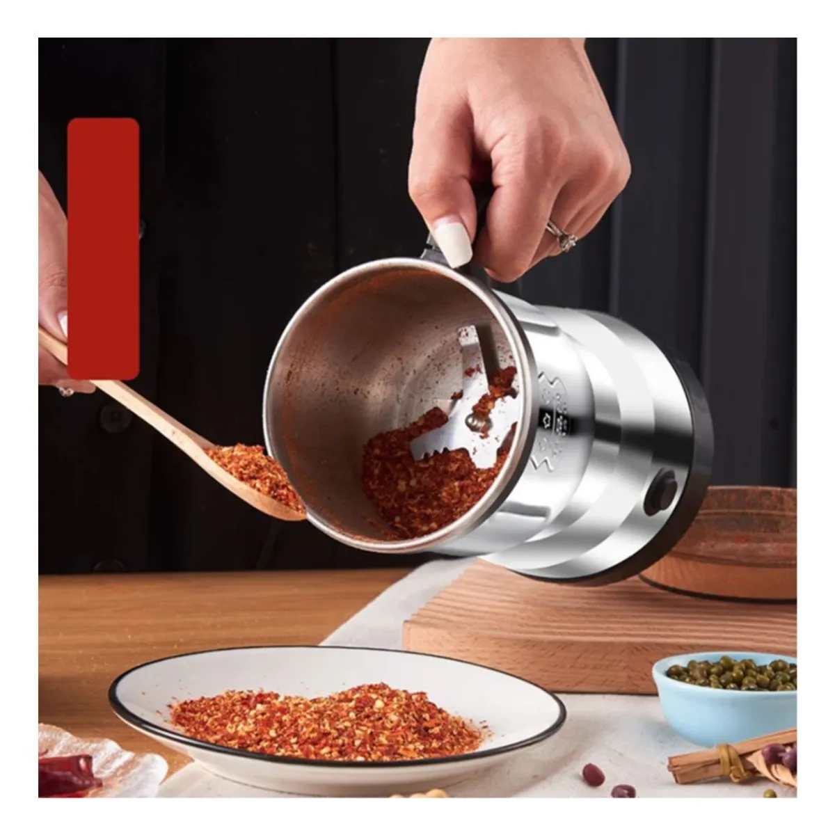 GENERICO - Cafe molino maquina trituradora nueces especias granos para el hogar