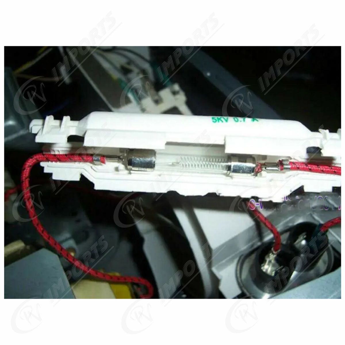 GENERICO - 2 Fusible Horno Microondas 0.9A 5kV Alto Voltaje