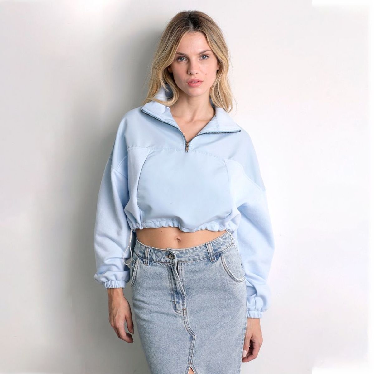 DESIRE - Sudadera Crop Deportiva para  Mujer Desire