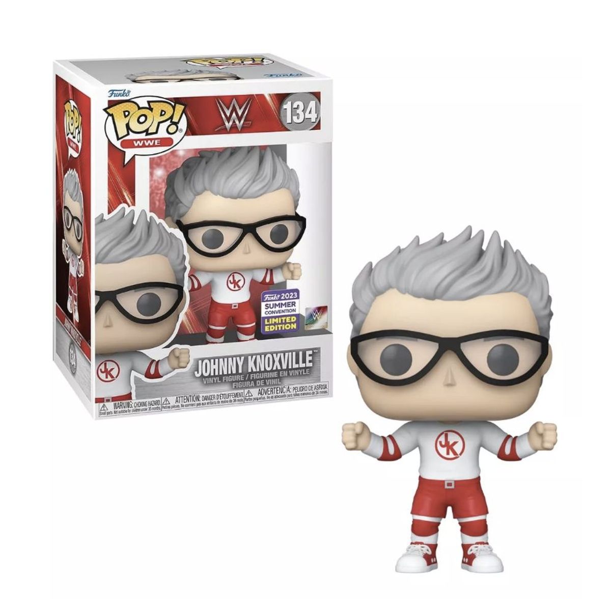 FUNKO - Johnny Knoxville Funko Pop 134 Wwe Jackass Exclusivo