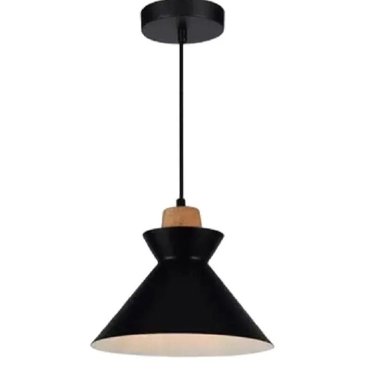 GENERICO - Lámpara de techo colgante almeria negro