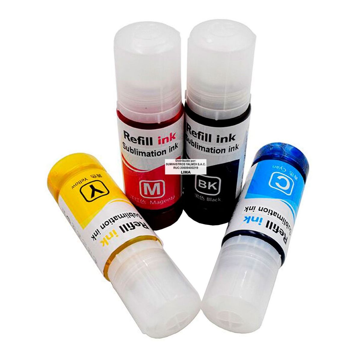 GENERICO - Pack de Tinta Compatible T544 Negro Cyan Magenta Yellow para Epson