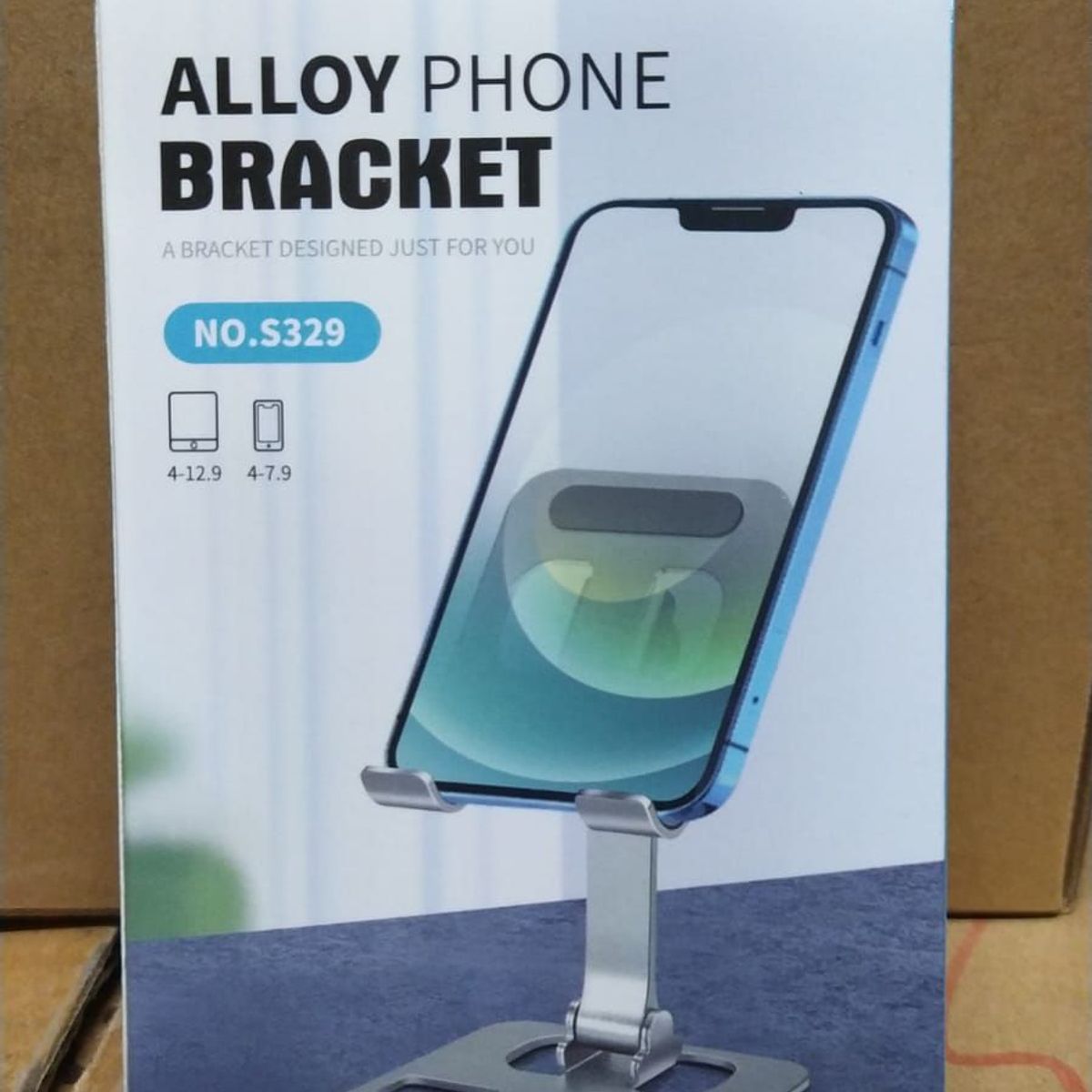 GENERICO - holder soporte Plegable metal celular smartphone telefono regulable