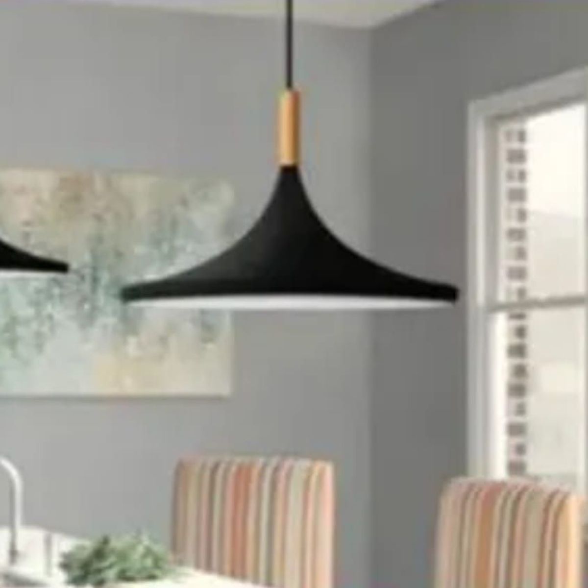 GENERICO - Lámpara de techo colgante andaluz negro