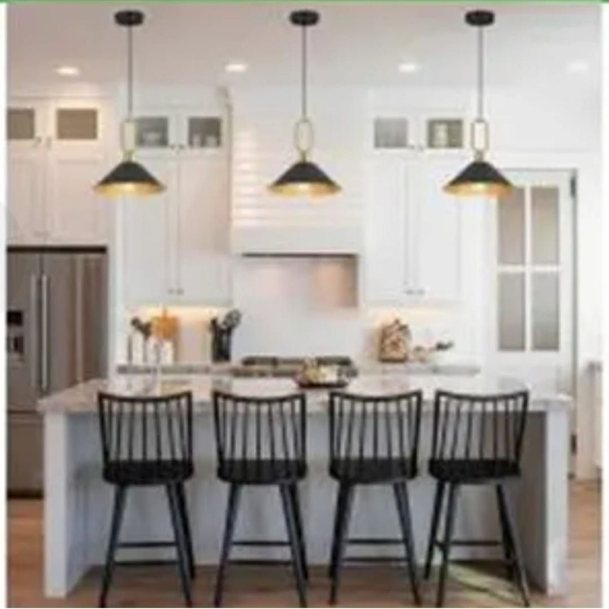 GENERICO - Lámpara de techo colgante varsovia negro