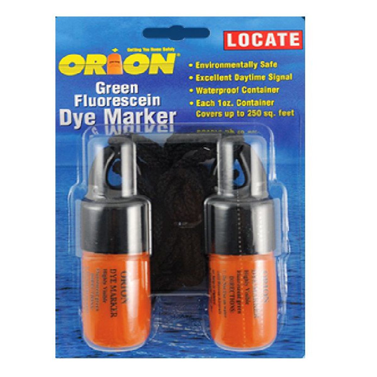 ORION - MARCADOR DE AGUA RESCATE ORION DYE MARKER WATERPROOF X 2u