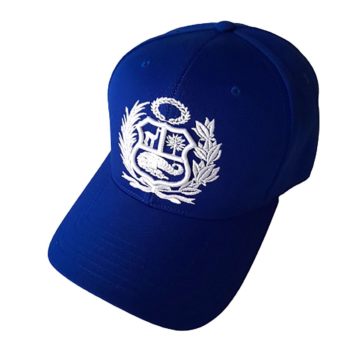 TODO GORROS PERU - Gorra Perú azulino con escudo blanco - TODO GORROS PERU