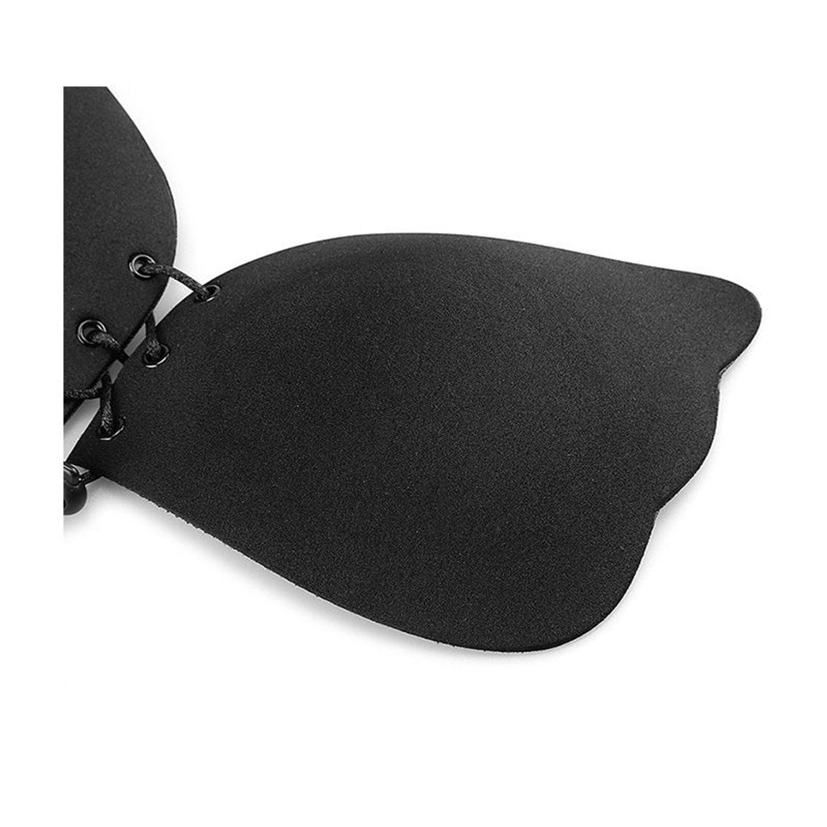 GENERICO - Brasiere Levanta Busto Sin Tirantes Negro