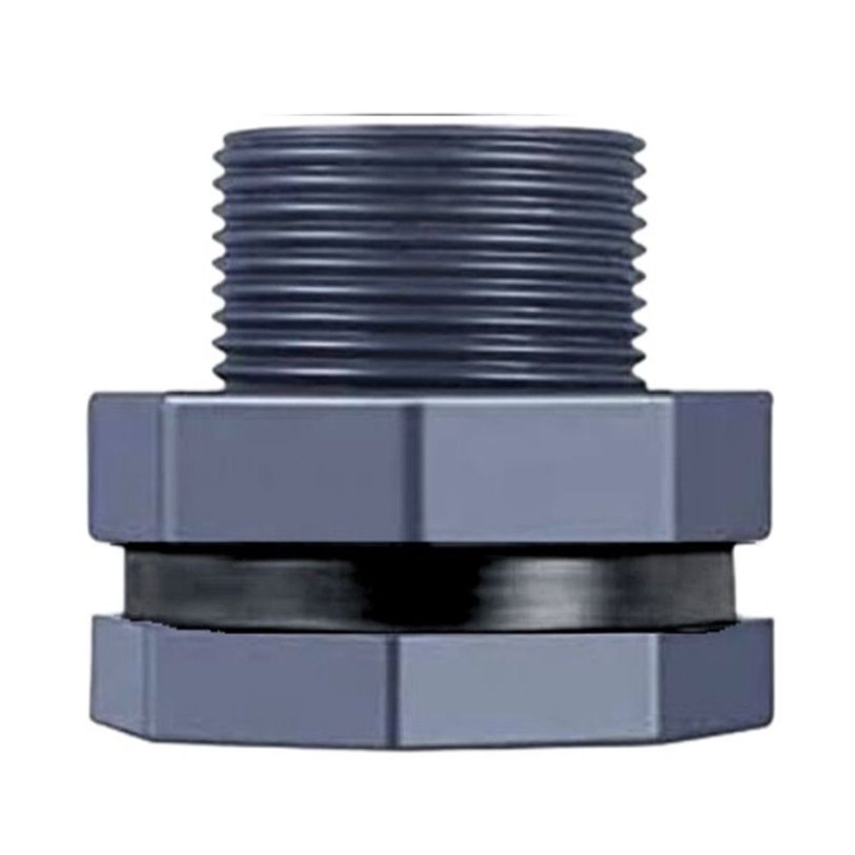 HYDRO - Conector de Tanque PVC Brida para Tanque de 1 "  RH - Hydroall Peru