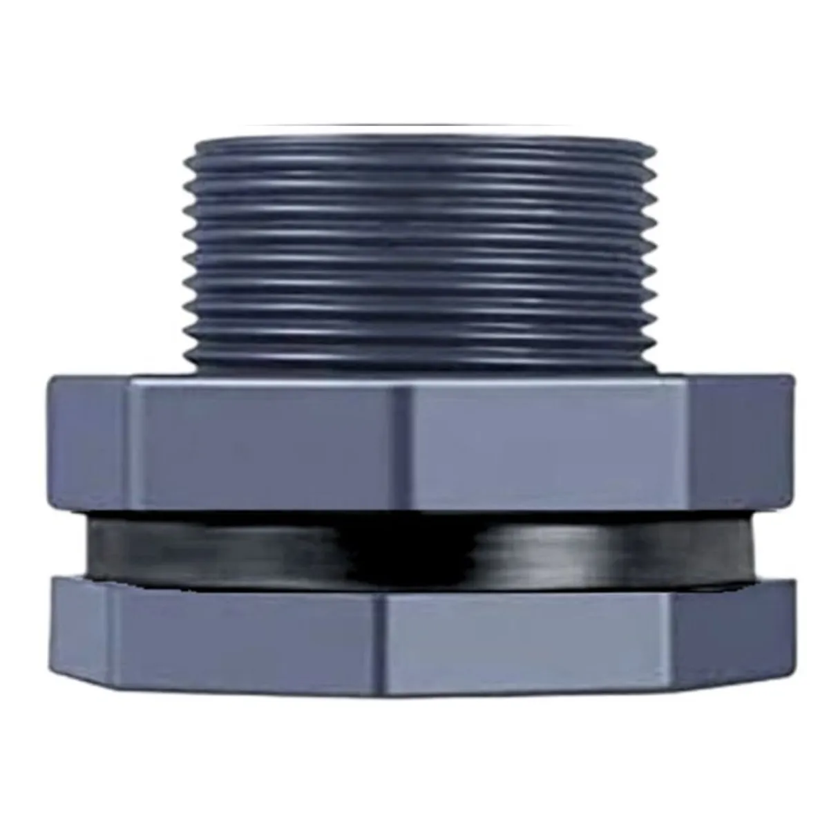 HYDRO - Conector de Tanque PVC Brida para Tanque de 2 "  RH - Hydroall Peru