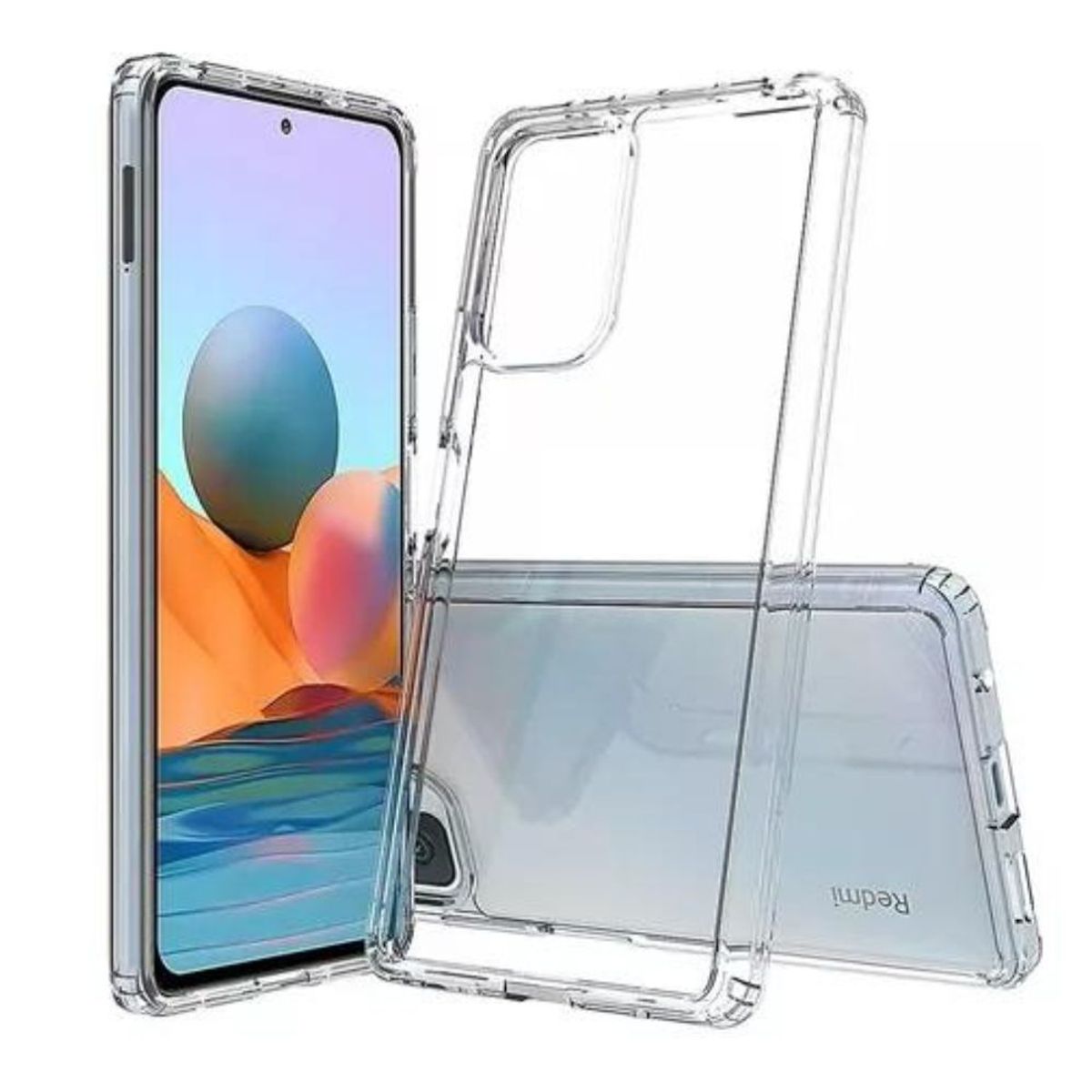 GENERICO - Case Space Xiomi Note 13 Pro Plus + Mica protectora curvo UV de vidrio