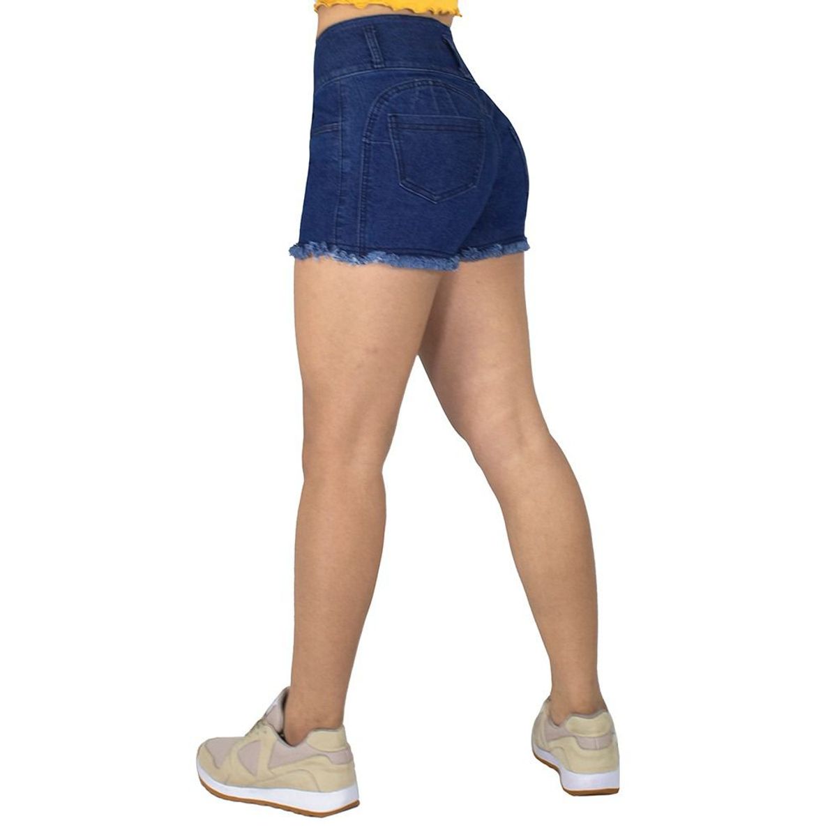 TANSY - SHORT DE MUJER - MARYAN  - ACERO CONTAMINADO