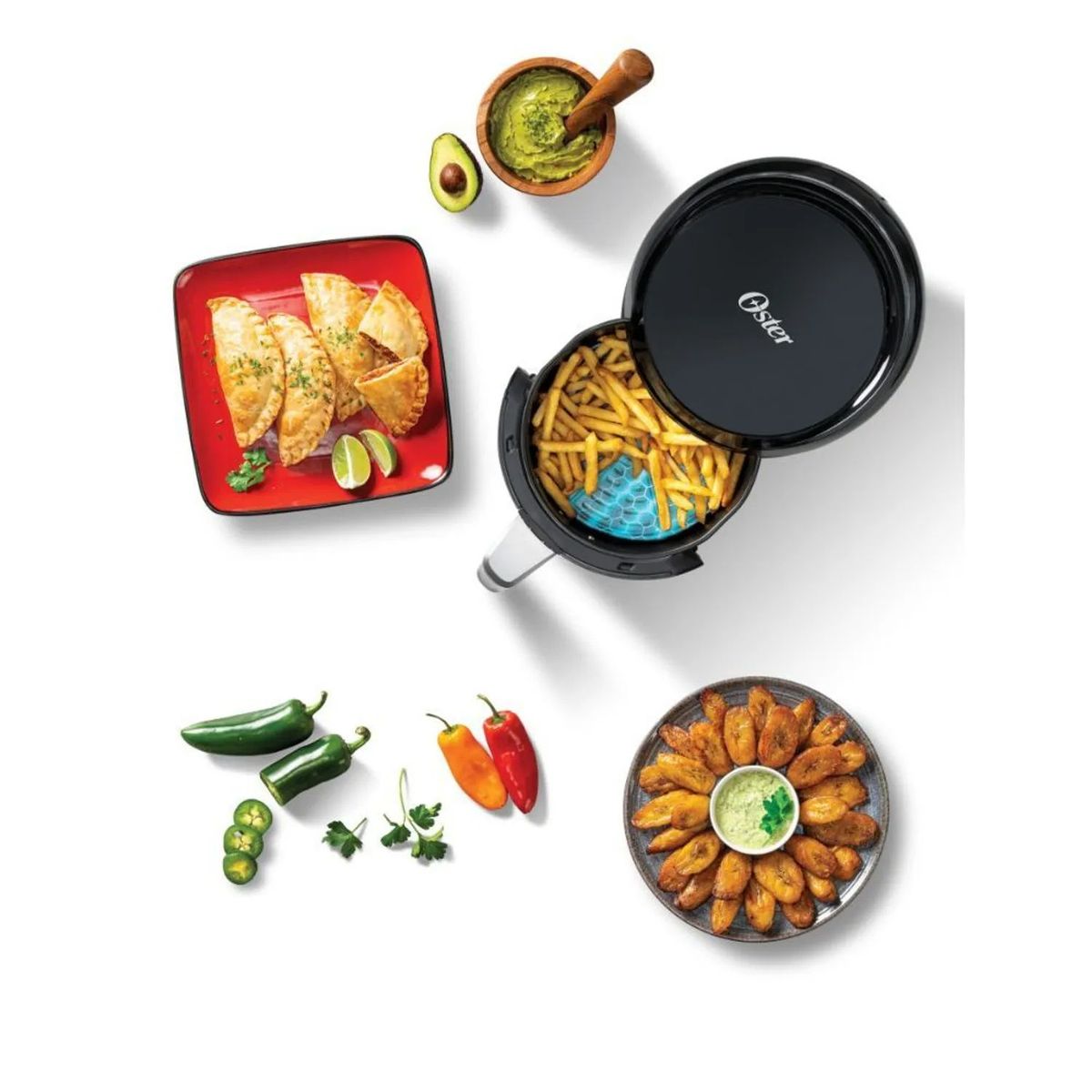 OSTER - Freidora de Aire Oster CKSTAF18DDF-053 Digital 18L - Negro