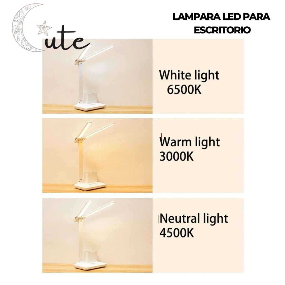 GENERICO - LÁMPARA LED PARA ESCRITORIO