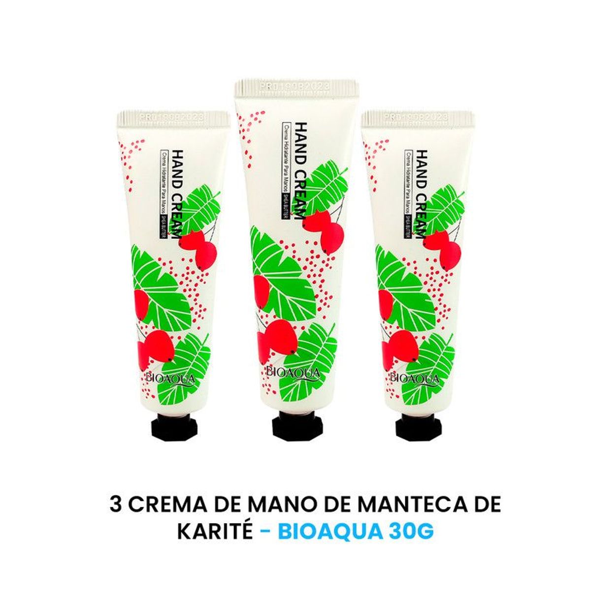BIOAQUA - 3 Crema De Mano De Manteca De Karité- Bioaqua