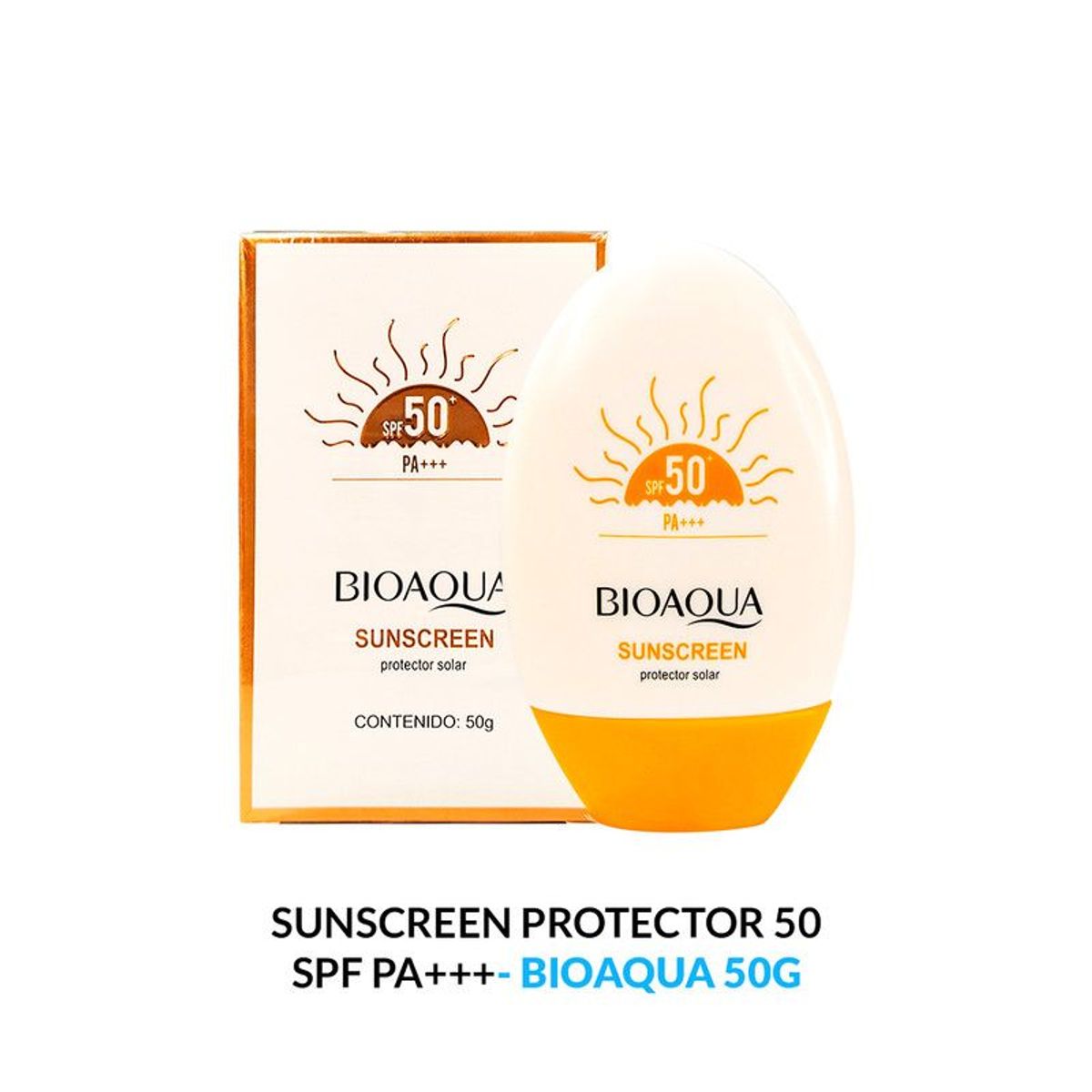 BIOAQUA - Sunscreen Protector 50 Spf Pa+++ 50G - Bioaqua
