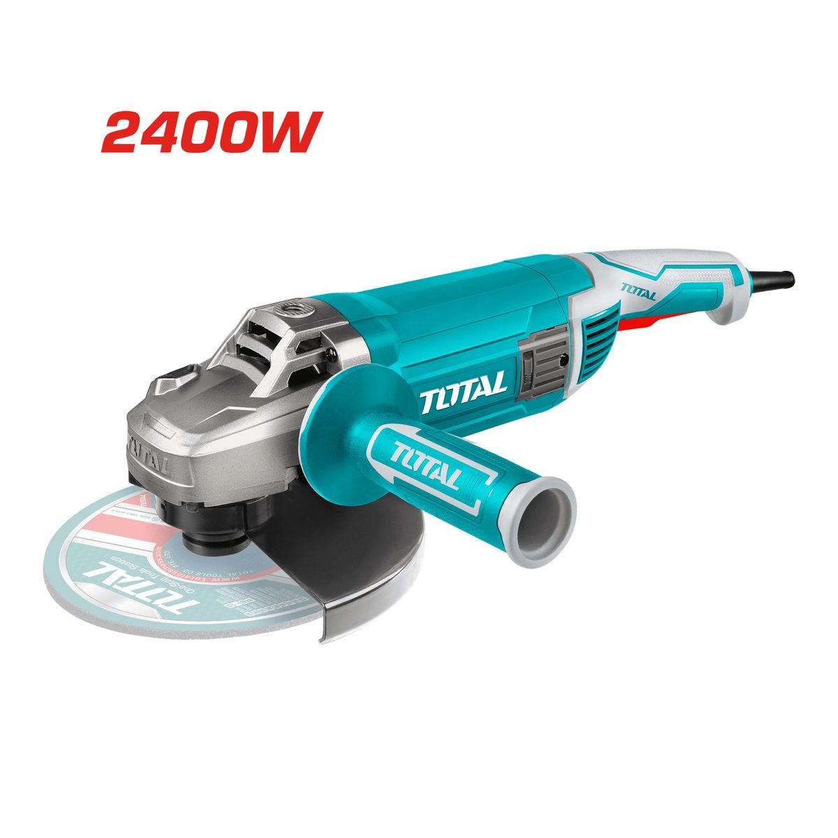 TOTAL TOOLS - Amoladora angular 9 2400W industrial Total