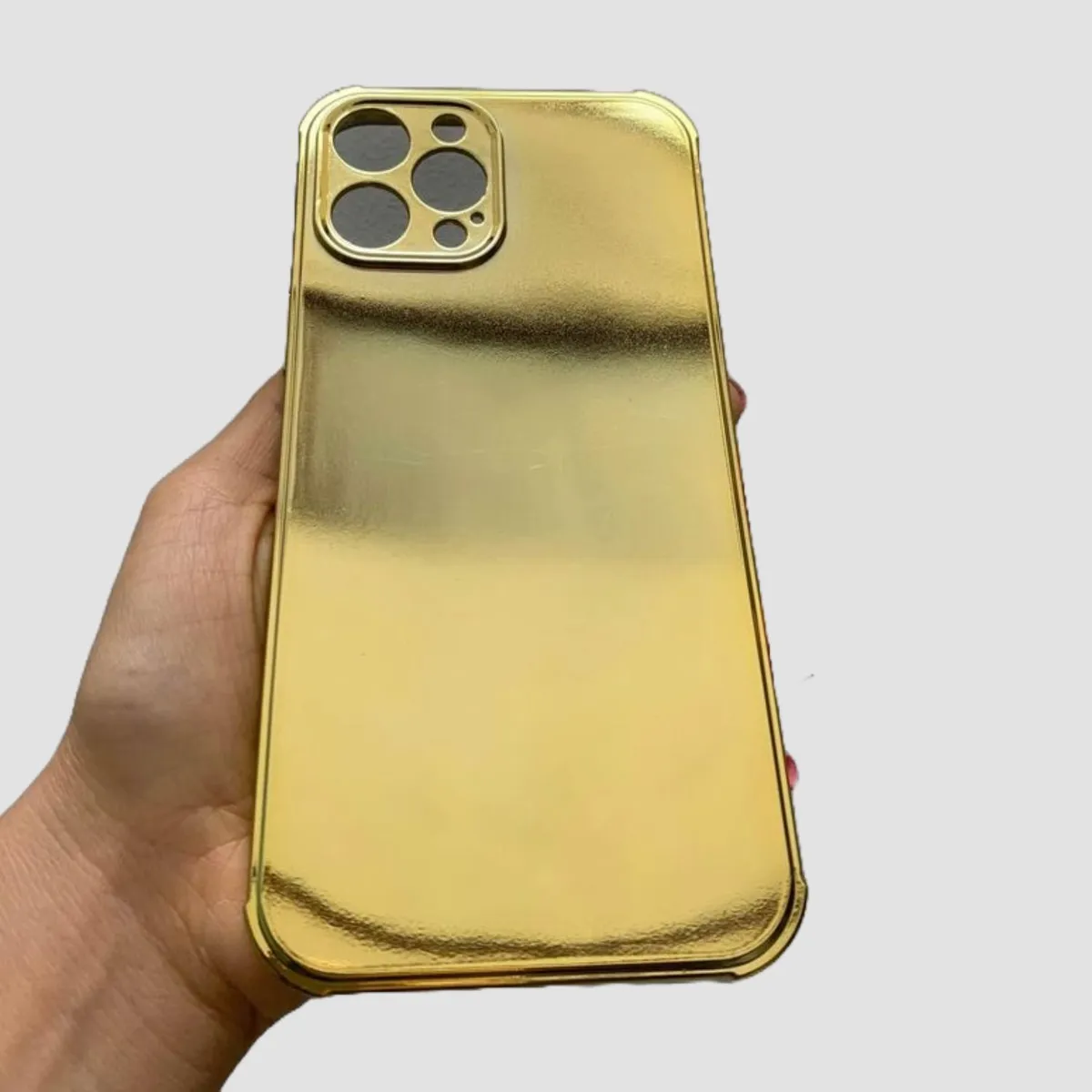 GENERICO - Case iPhone 12 pro max - Dorado
