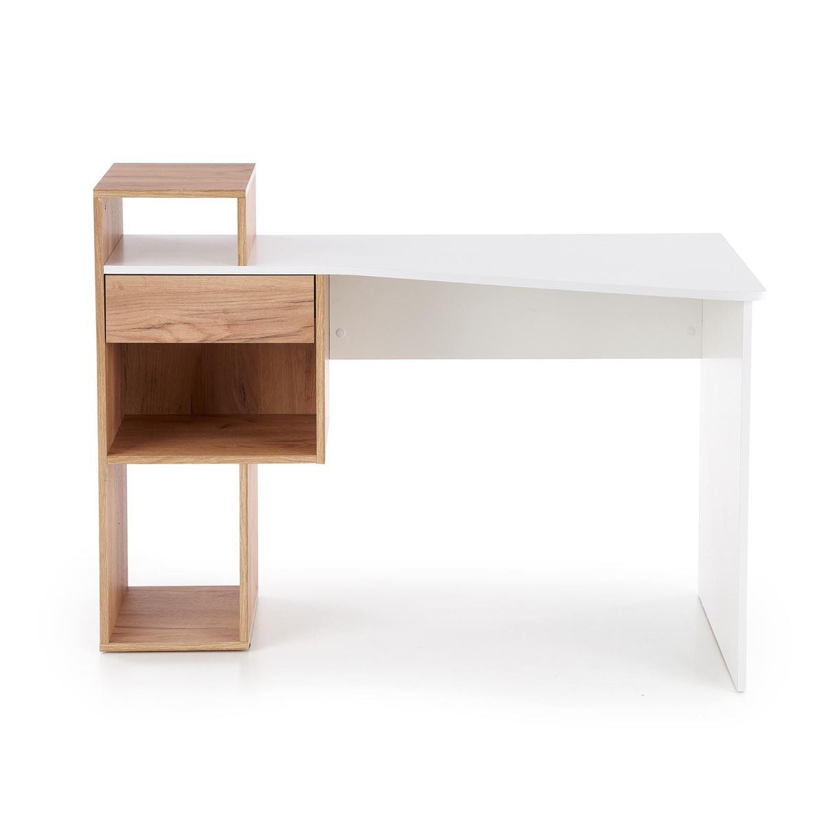 TU MESITA - Escritorio Moderno Isac color BlancoDuna TU MESITA