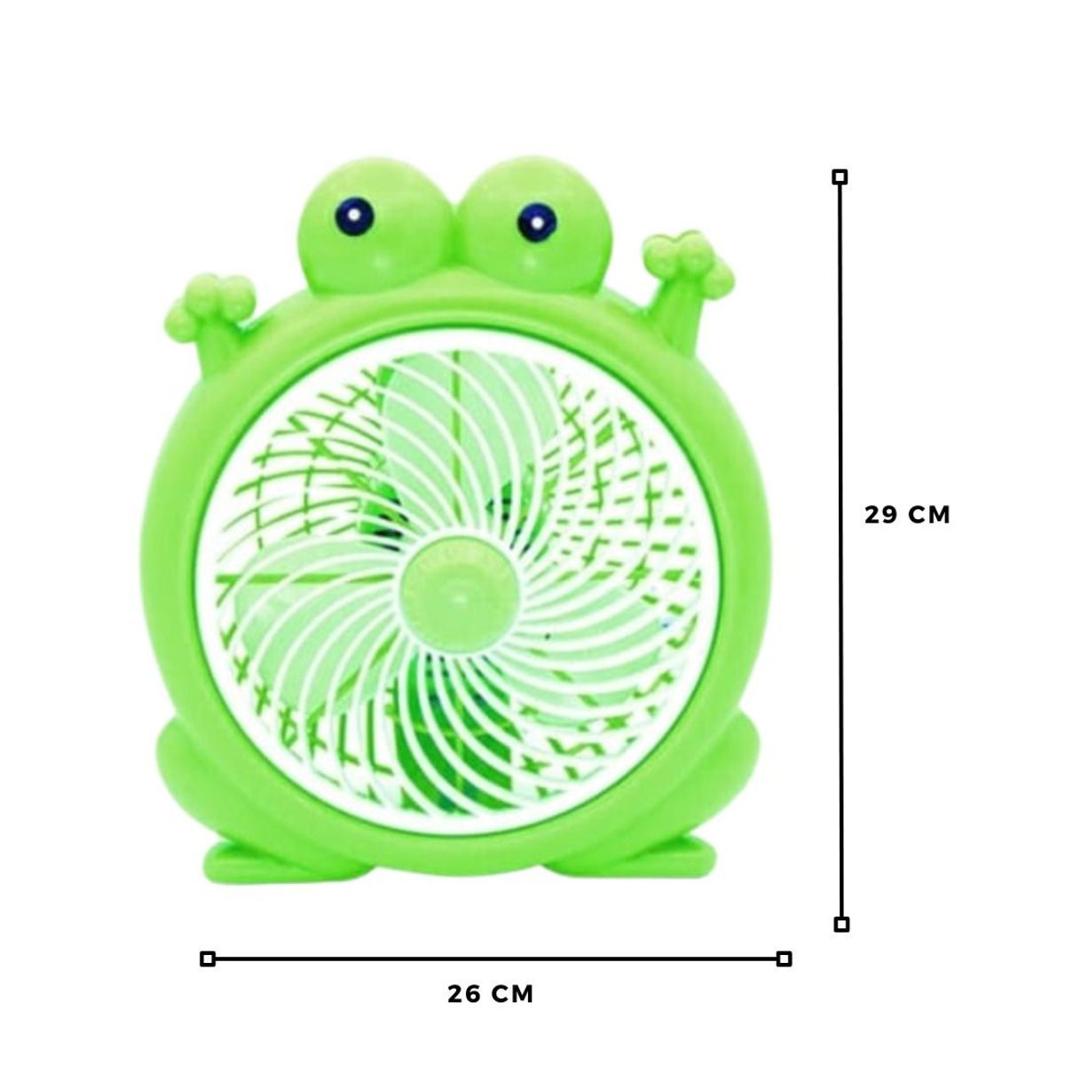 GENERICO - Ventilador Kawai de 2 Velocidades Modelo Sapito 2