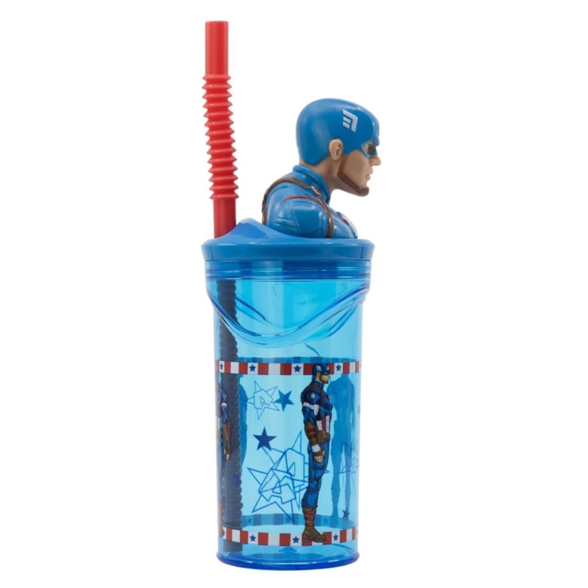 MARVEL - Vaso figurita 3D - Capitán America