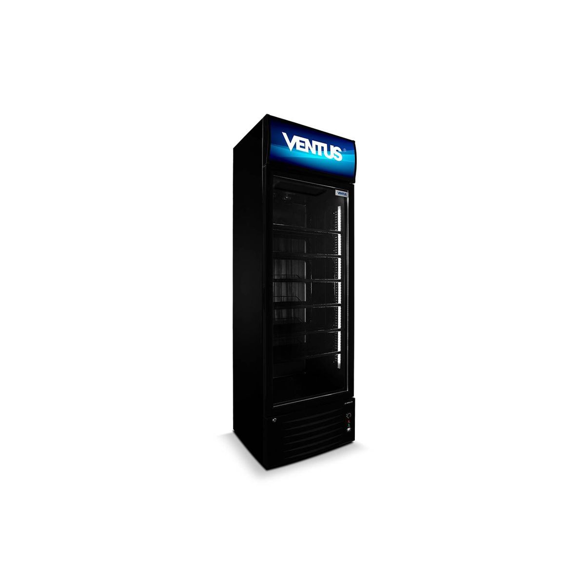 VENTUS - ventus visicooler 1 puerta 360L LG-360 BLACK - Negro
