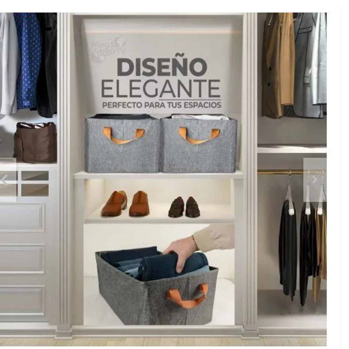 GENERICO - Caja organizadora multiuso Plegable resistente y Elegante