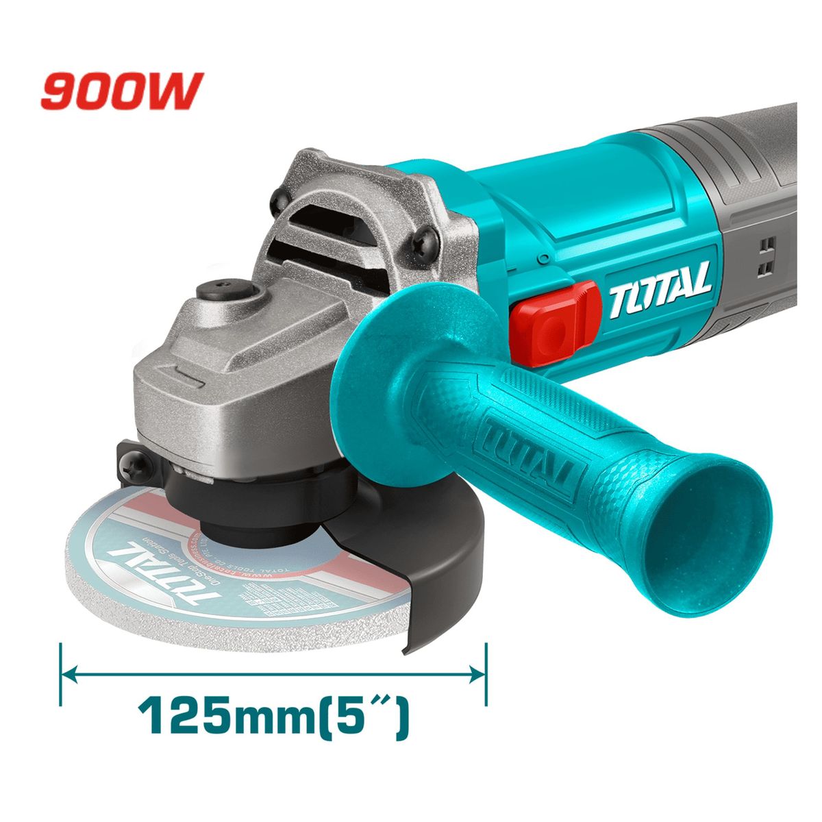 TOTAL TOOLS - Amoladora angular 5 900w Industrial total
