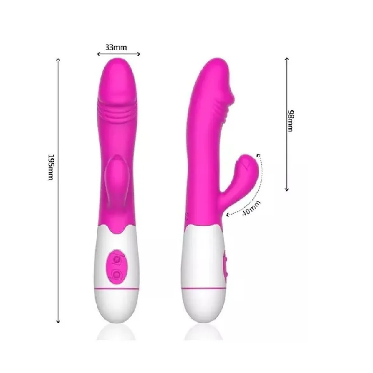 OTTOWARE - VIBRADOR TIPO LENGUA
