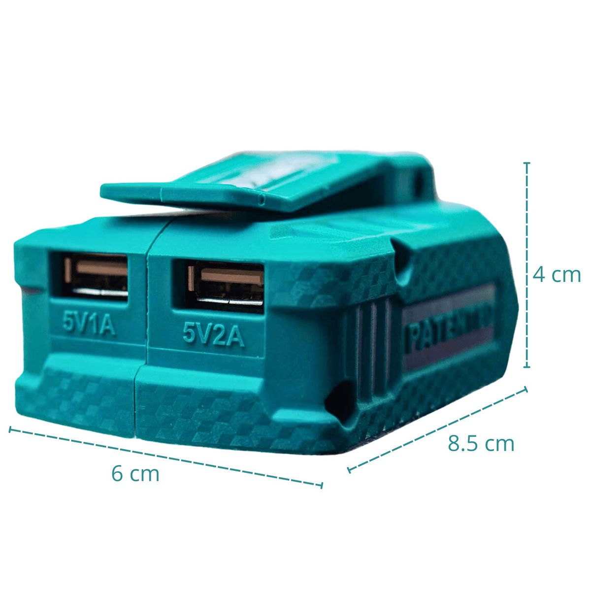 TOTAL TOOLS - Cargador Usb Tipo Powerbank 20v Para Baterías Total E Ingco