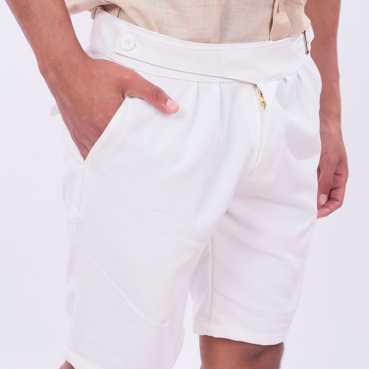 J JERAOUS - BERMUDA JERAOUS FITTED Hueso