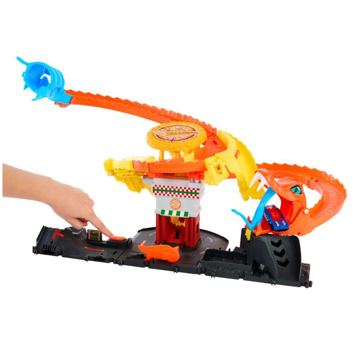 HOT WHEELS - Hot Wheels City Ataque De Cobra Vs Pizzería