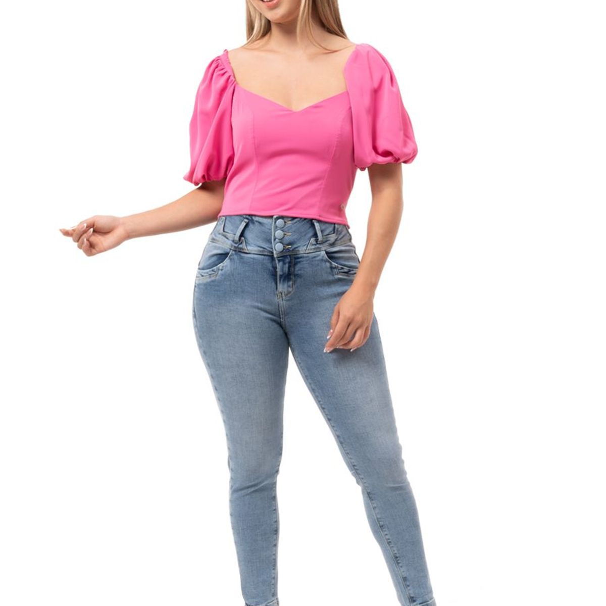 SQUEEZE - Blusas Chalis Mujer Axietna Pionier