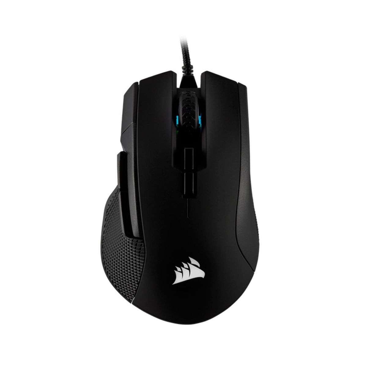CORSAIR - Mouse óptico Corsair Ironclaw RGB Gaming, 18 000 dpi, 7 botones