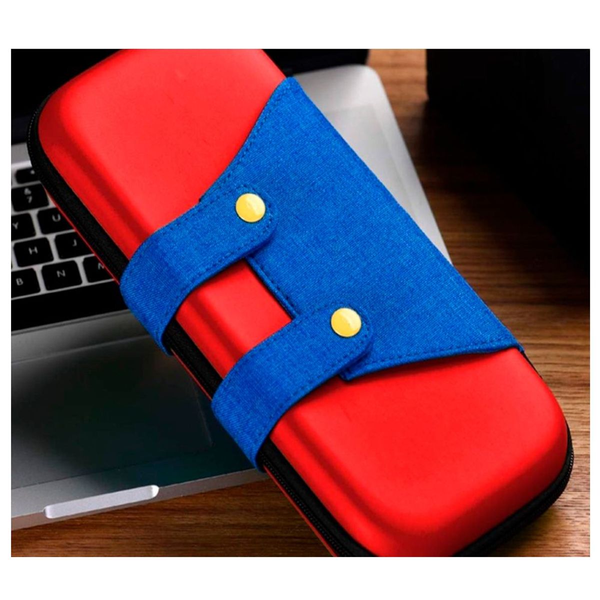 GENERICO - Estuche Nintendo Switch Protector Portatil Impermeable para Rojo
