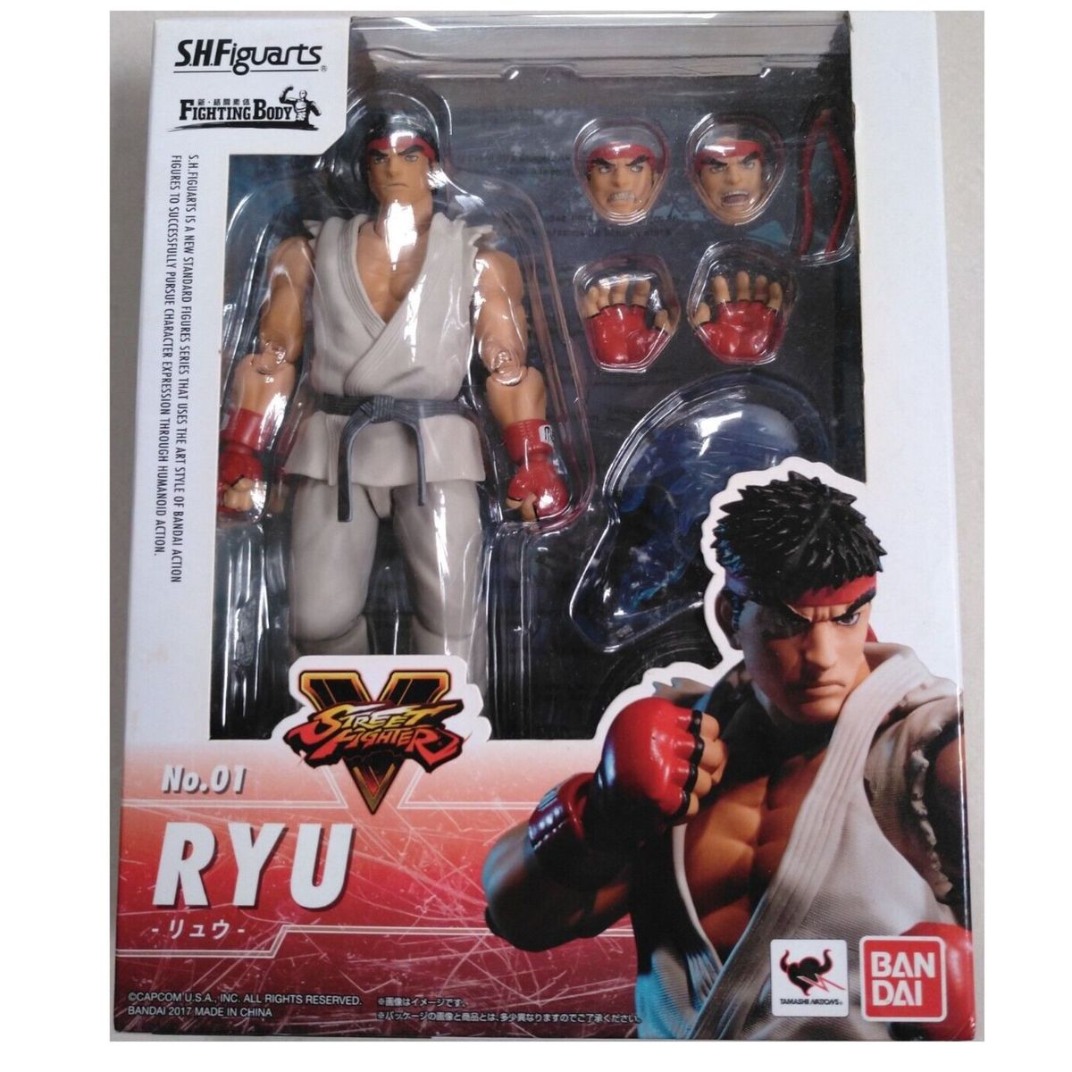 BANDAI - Figura Ultra Street Fighter V SH Figuarts Ryu