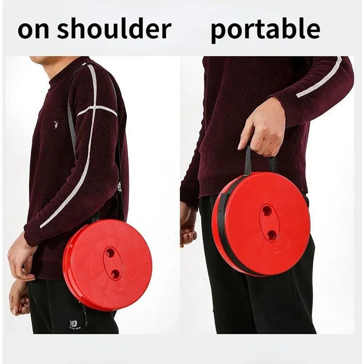 GENERICO - Banco Plegable Portatil graduable Multicolor