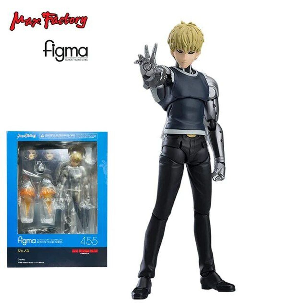 MAX FACTORY - Figura One-Punch Man figma 455 Genos