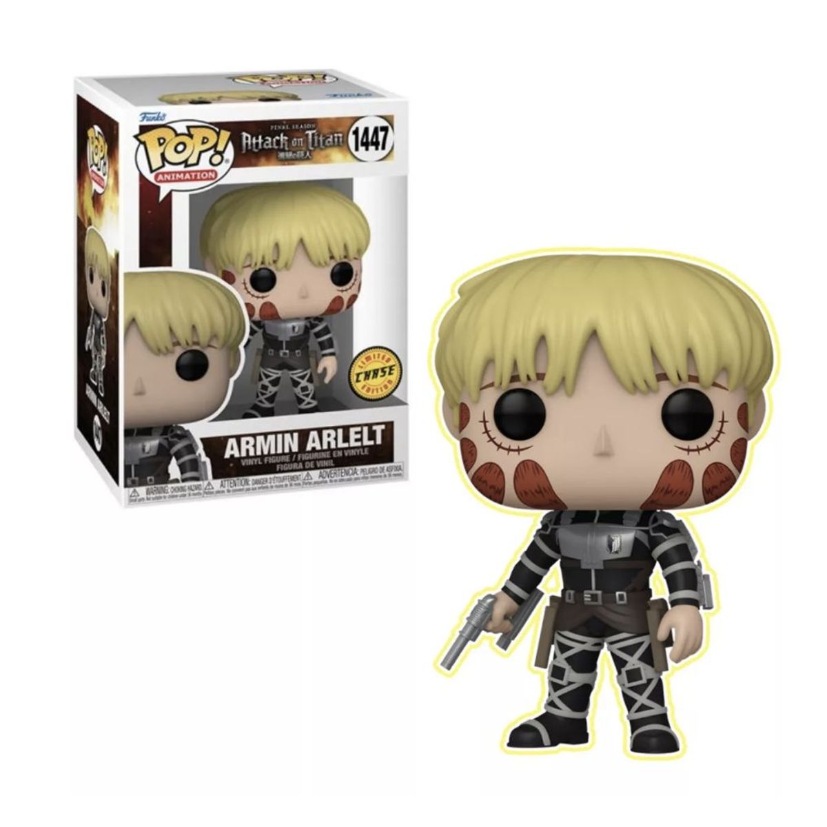 FUNKO - Armin Chase Funko Pop 1447 Attack On Titan Final Part