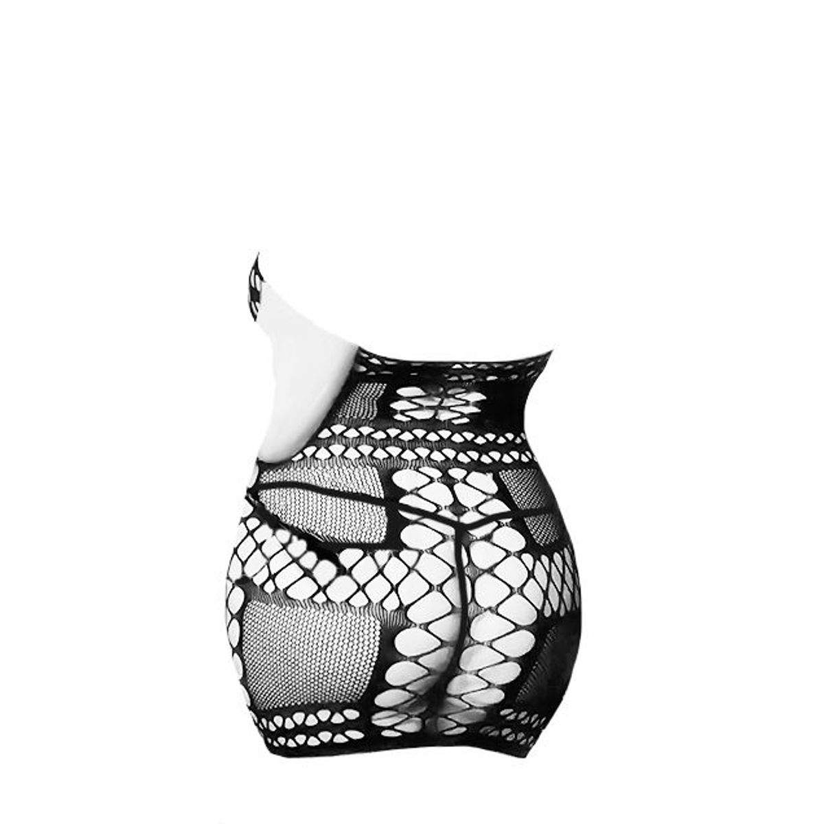 GENERICO - Babydoll Malla Pluss Harley de L hasta 3XL mas Tanga Lencería