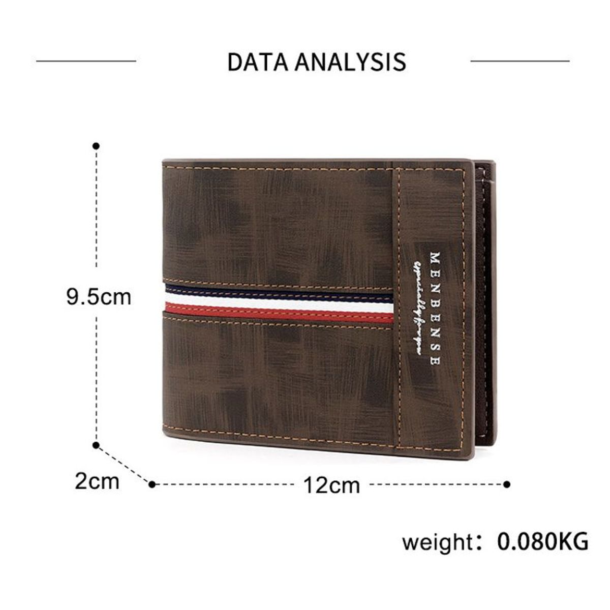 GENERICO - Billetera de cuero Menbense - Elegante