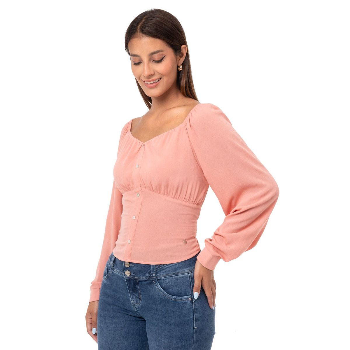 PIONIER - Blusas Popelina Mujer Asmina Pionier