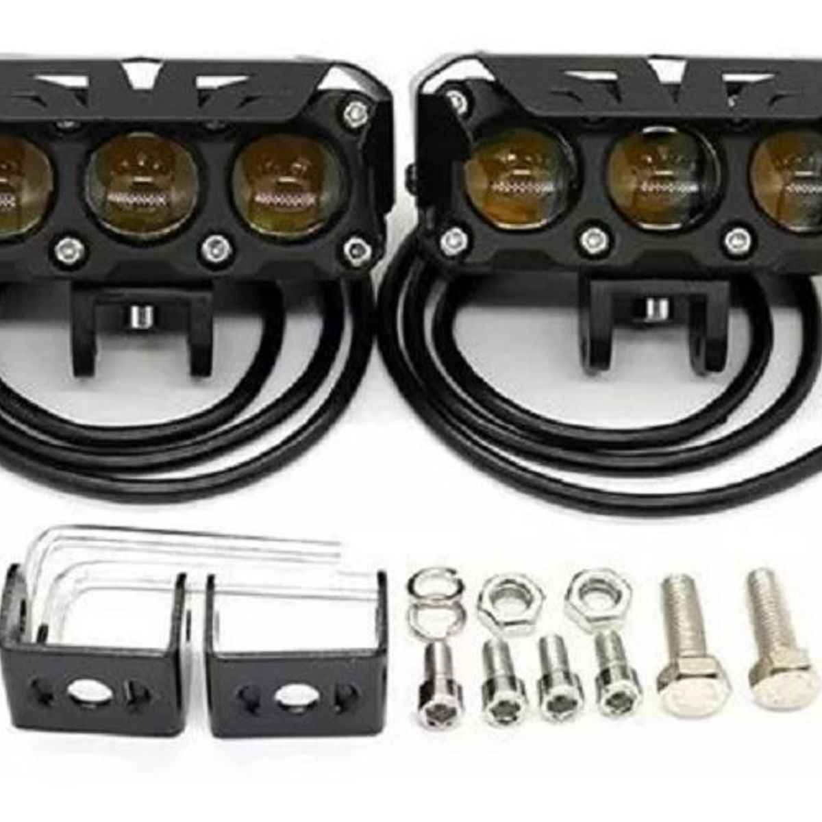 GENERICO - 2pzs Faros Auxiliares Led Luz 120w Para Auto Moto